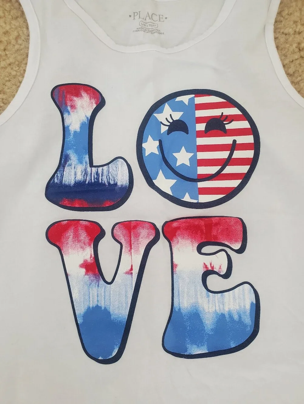 Cotton Fringe Tank And Short Set Kids Girls 10/12